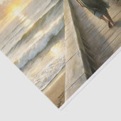 Ocean Sunset Journey Decoupage Tissuepapier (Detail)