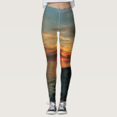 Ocean Sunset leggings (Voorkant)