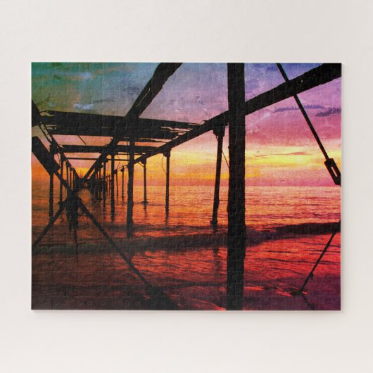 Ocean Sunset Legpuzzel (Horizontaal)