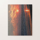 Ocean Sunset - Oak Island, NC Legpuzzel (Verticaal)