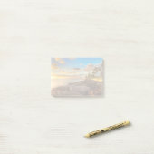 Ocean Sunset Over Rocks en Palm | O'Ahu Post-it® Notes (Op bureau)