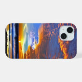Ocean Sunset Phone Case iPhone 15 Hoesje (Achterkant horizontaal)