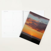 Ocean Sunset Photo Pacific Coast Setting Sun (Devant avec enveloppe)