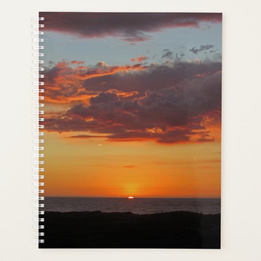 Ocean Sunset Photo Pacific Coast Setting Sun (Devant)
