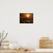Ocean Sunset Poster (Keuken)