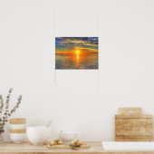 Ocean Sunset Poster (Keuken)