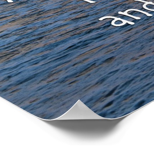 Ocean Sunset Proverbs 3:5-6 Poster (Hoek)