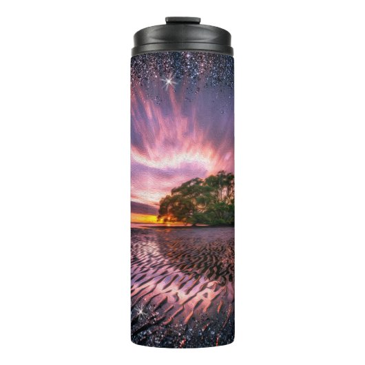 Ocean Sunset Thermosbeker (Voorkant)