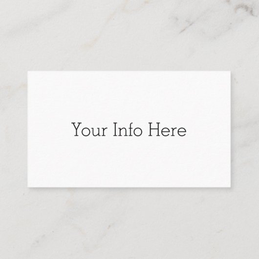 Ocean Sunset Visitekaartje (Achterkant)