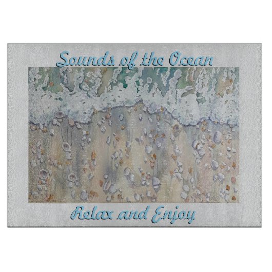 Ocean Surf Cutting Board Snijplank (Voorkant)