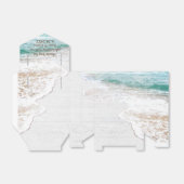 Ocean Surf on Whitewash Wood Bedankdoosjes (Uitgevouwen)