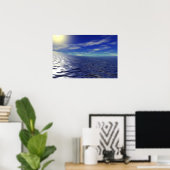 Ocean Swell Poster (Thuiskantoor)