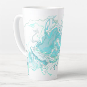 Ocean Swirl I Latte Mok Cup