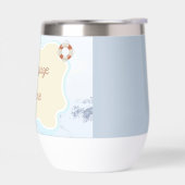 Ocean Theme Bon Voyage Personalized with Name (Gauche)