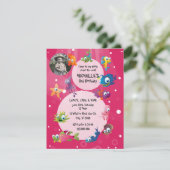 Océan Thème Invitation à la fête d'anniversaire de (Debout devant)