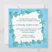 Ocean Theme Wedding invitation (Dos)