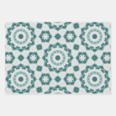 Ocean Theme Wrapping Paper Flat Sheet Set van 3 (Voorkant 3)