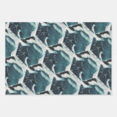Ocean Theme Wrapping Paper Flat Sheet Set van 3 (Voorkant)