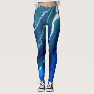 Ocean Tide Abstracte Leggings