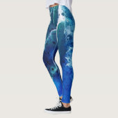 Ocean Tide Abstracte Leggings (Links)