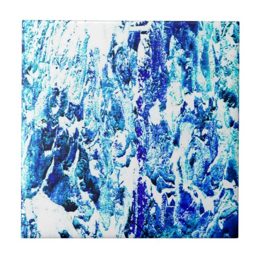 Ocean Tides Tile Tegeltje (Voorkant)