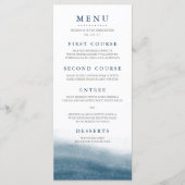Ocean Tides Wedding Menu (Voorkant)