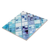 Ocean Tile of Trivet ~ custom ~ Customizable! Tegeltje (Zijkant)