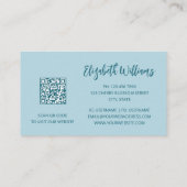 Ocean Travel Agent | QR-code Visitekaartje (Achterkant)