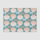 Ocean Treasurers Blauwgroen Tissuepapier (Voorkant)