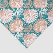 Ocean Treasurers Blauwgroen Tissuepapier (Detail)