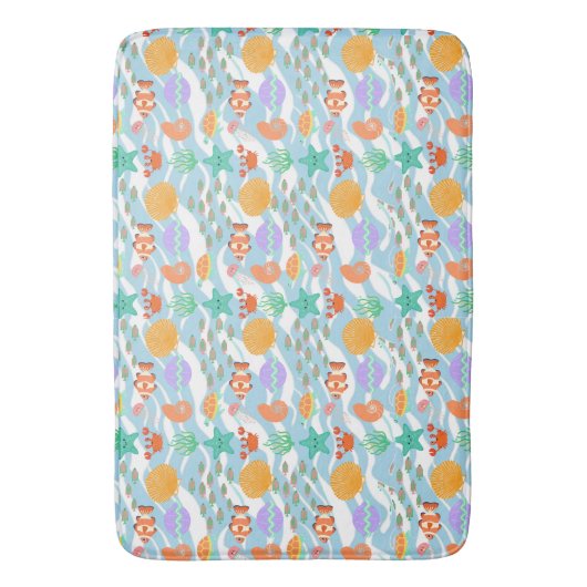 Ocean Treasures Bath Mat (Voorkant Verticaal)