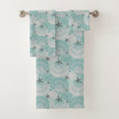 Ocean Treasures mint Bad Handdoek (Insitu)