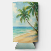 Ocean Tropical Beach Island Zomerbruiloft (Achterkant)