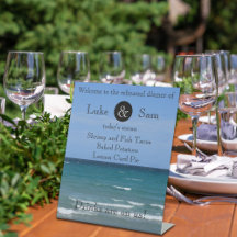 Ocean Uitzicht Beach Rehearings Dinner Menu