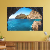 Ocean Uitzicht Beach Scene Art Wall Canvas Afdruk (Insitu (Woonkamer))