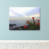 Ocean Uitzicht Canvas Wrap Afdruk (Insitu (Houten vloer))