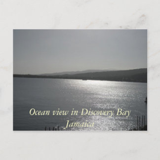Ocean uitzicht in Discovery Bay Jamaica Briefkaart