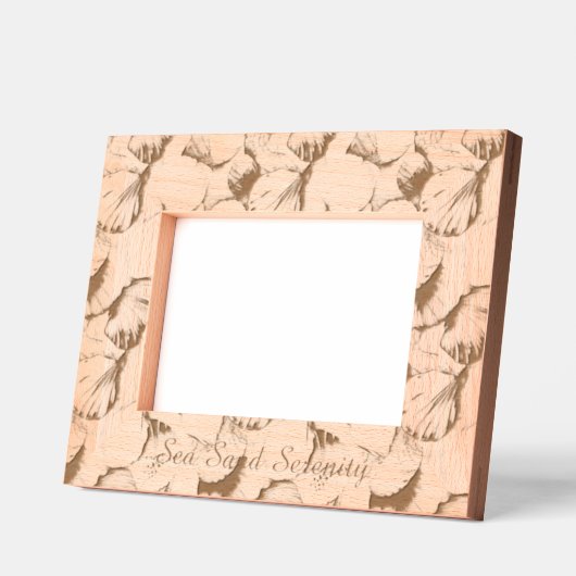 Ocean View Beach Serenity Sea Shells Gegraveerde Lijstjes (Links)