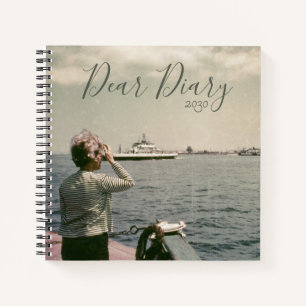 Ocean View Cher journal Vintage inspiré