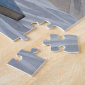 Ocean View in a Bedroom Window Legpuzzel (Zijkant)