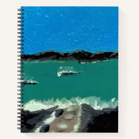 Ocean View Spiral Notebook Notitieboek (Voorkant)