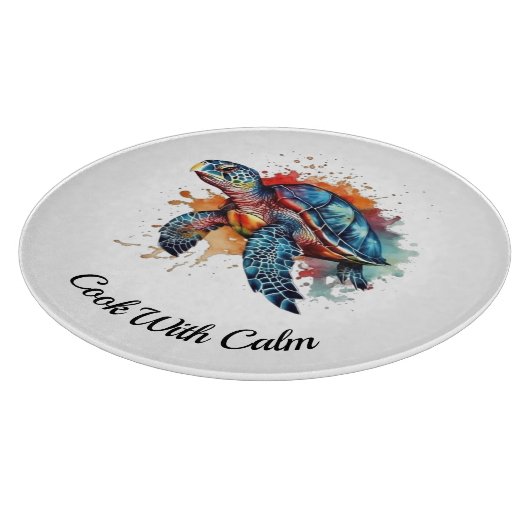 Ocean Wanderer, custom Snijplank (Hoek)