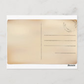 Ocean Water Beach Waves Briefkaart (Achterkant)