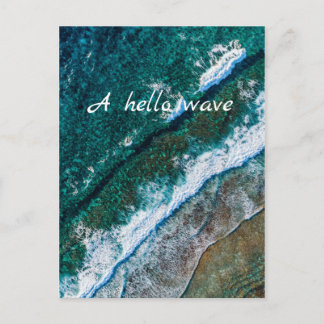 Ocean Water Beach Waves Briefkaart