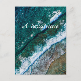 Ocean Water Beach Waves Briefkaart