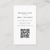 Ocean Water & White Sand Swirl • Custom Editable Visitekaartje (Achterkant)