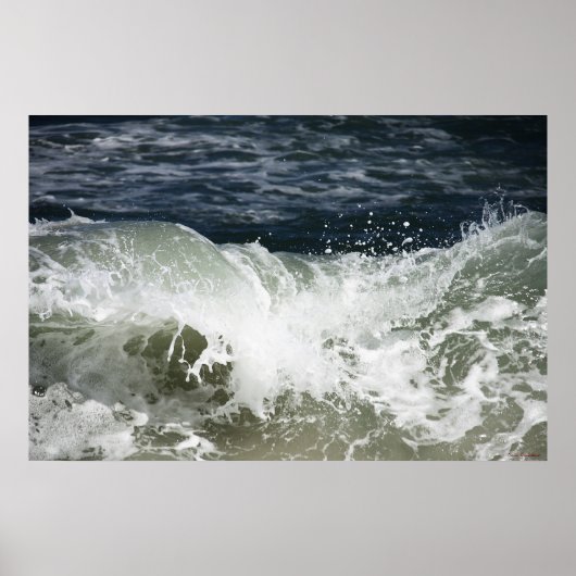 Ocean Wave #4503 Poster (Voorkant)