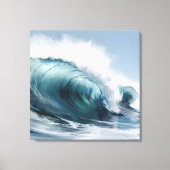 Ocean Wave Canvas afdrukken (Voorkant)