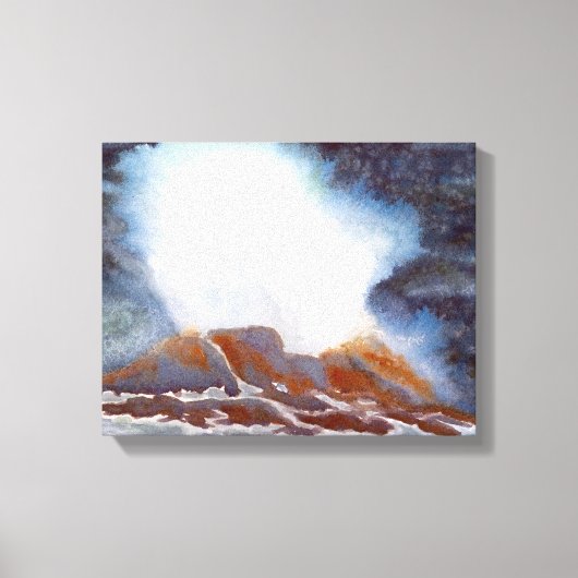 Ocean Wave Canvas afdrukken (Voorkant)