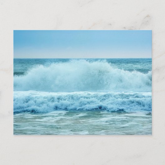 Ocean Wave Crashing Briefkaart (Voorkant)